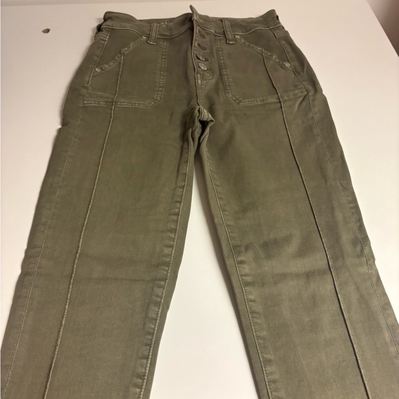 American Eagle Outfitters Denim - American Eagle Outfitters Olive Green jeans